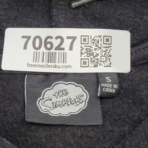 Bart-Simpson Hoodie Small 20x23 Matt-Groening - Picture 6 of 15